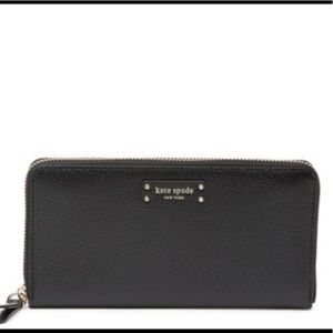 Kate Spade Rima Leather Zip Around Wallet